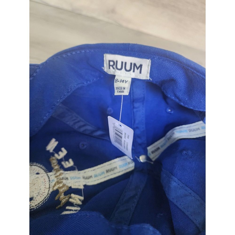 RUUM KIDS HAT SIZE 8-14 NEW WITH TAGS FOOTBALL 1953 ORIGINAL ADJUSTABLE DAD - Picture 8 of 8
